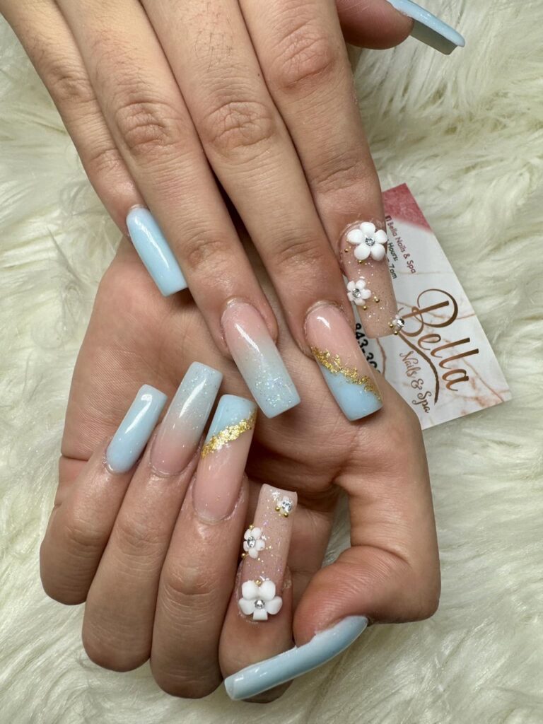 Nail and lash work at Bella Nails, Headspa & Lash