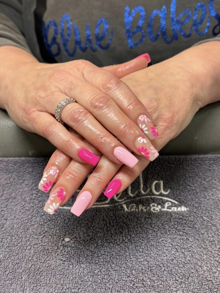 Nail and lash work at Bella Nails, Headspa & Lash