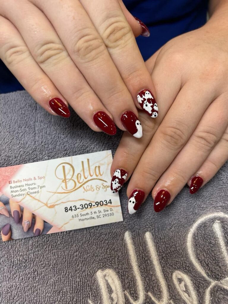 Nail and lash work at Bella Nails, Headspa & Lash