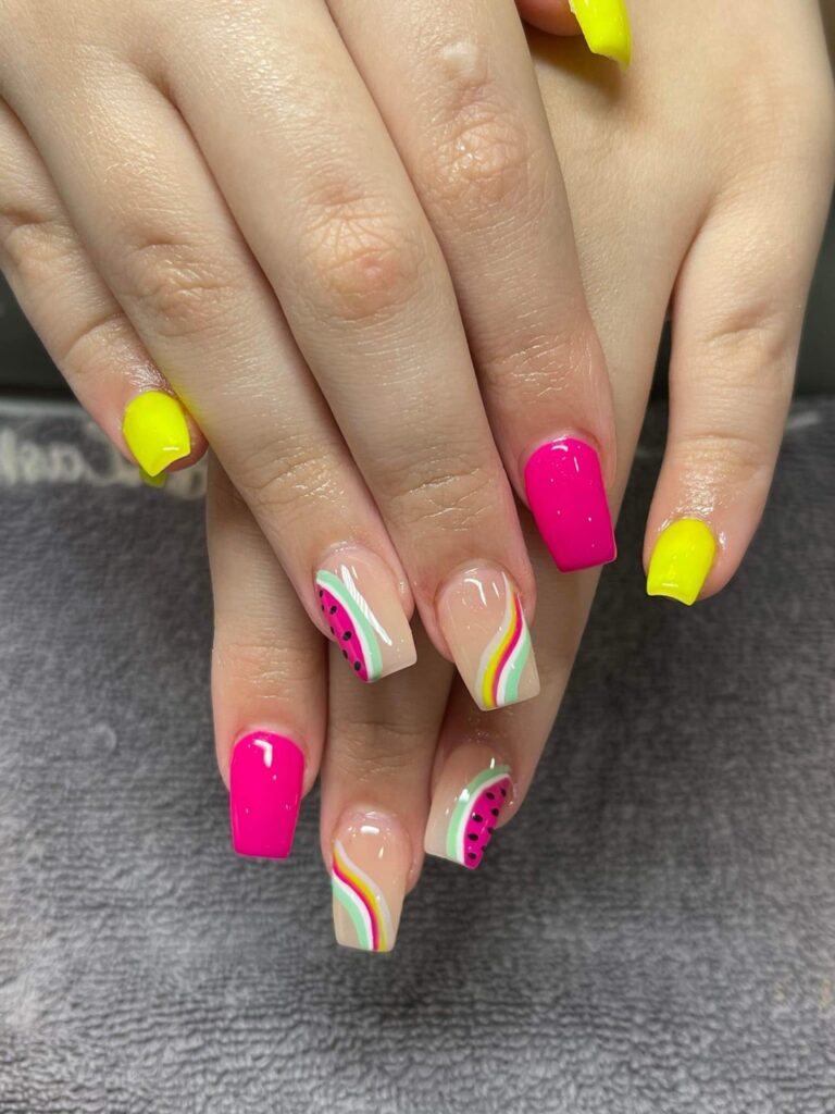 Nail and lash work at Bella Nails, Headspa & Lash